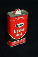 Texaco 4oz Lighter Fluid Can Empty