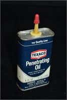 Texaco 4oz Penetrating Oil Can Sealed Unopened