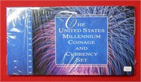 Sealed US Millenium Coinage & Currency Set