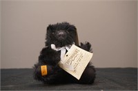 Vintage Black Merrithought Magnet Teddy Bear