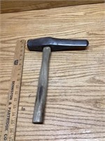 Railroad spike driver hammer