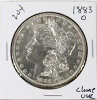 1883 O MORGAN DOLLAR CHOICE BU