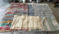 Lot of Woven Area Rugs and More Lot