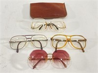 (4) Pairs of Vintage Eye Glasses