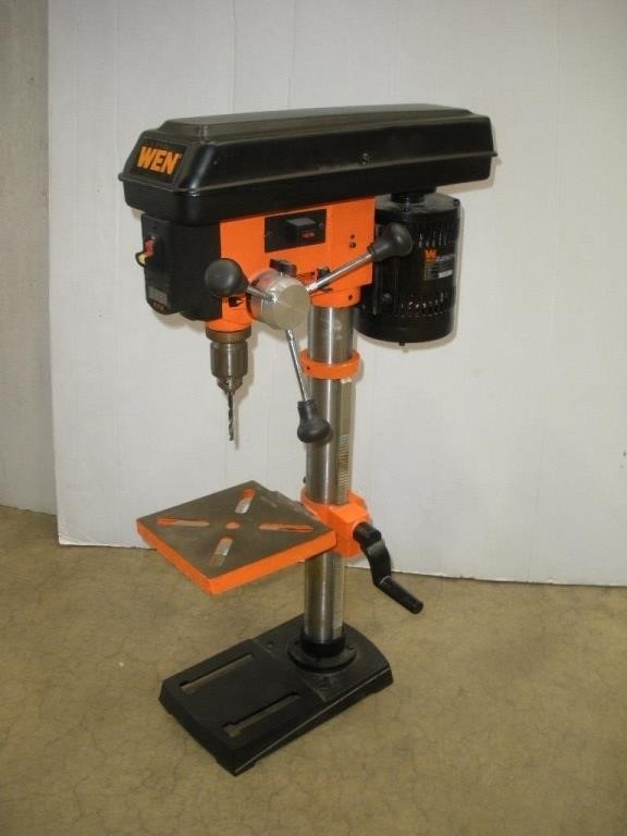 WEN Benchtop Drill Press - 1/2 Chuck, 115V,