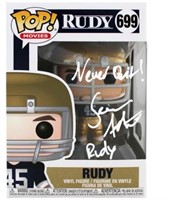 Sean Astin Rudy Signed Funko Pop BAS