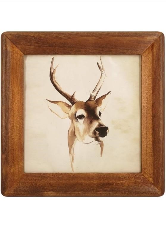 (New) icheesday 8x8 Picture Frames, Rustic Wooden