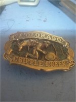Colorado Cripple Creek belt buckle