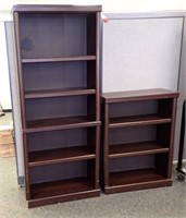 TWO BOOKCASES