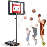 E7712 Portable Basketball Hoop Goal System 5ft-7ft