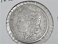 1892 0 Silver Morgan Dollar Coin