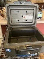 WATERPROOF SAFE WITH KEY