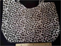 New Large Woman's Leopard Tote Bag