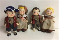 Two Pairs of Campbell's Kids Dolls