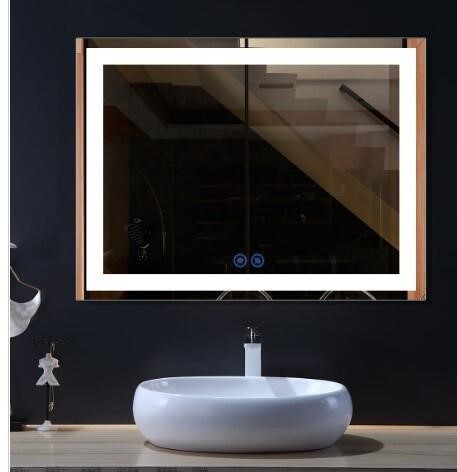 DECORAPORT 48x36in LED Bathroom Mirror w/bluetooth