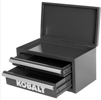 Kobalt Mini 10.83-in 2-Drawer Black Steel Tool Box