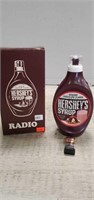 Novelty Hershey's Syrup Bottle Radio