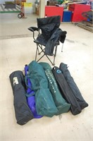 Lot of (7) Various Folding Chairs Bag