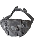 Protector Plus Black Tactical Fanny Pack