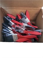 Box Lot of Paint Brushes .5"-2.5"