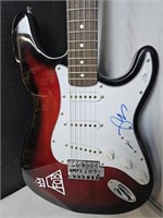 Fallout Boys Pete Wentz Signed Electric Guitar