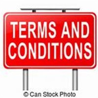 Terms & Conditions- Please Read