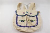 NEW Cree- Metis of Canada Embroidered Bag