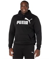 PUMA mens Essentials Big Logo Fleece Hoodie Big &
