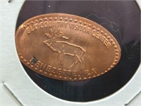 Smash Penny token elk country visitor center