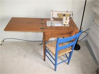 Singer electric sewing machine with stand