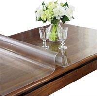 Etechmart 40 X 78 Inches Frosted Pvc Table Cover