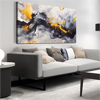 Modern Abstract Wall Art for Living Room, Large