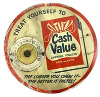 Vintage Cash Value Chewing Tobacco Advertising