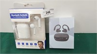 2 New Bluetooth earbuds