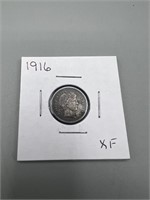 1916 Barber Dime