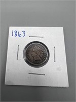 1963 Indian Head Cent