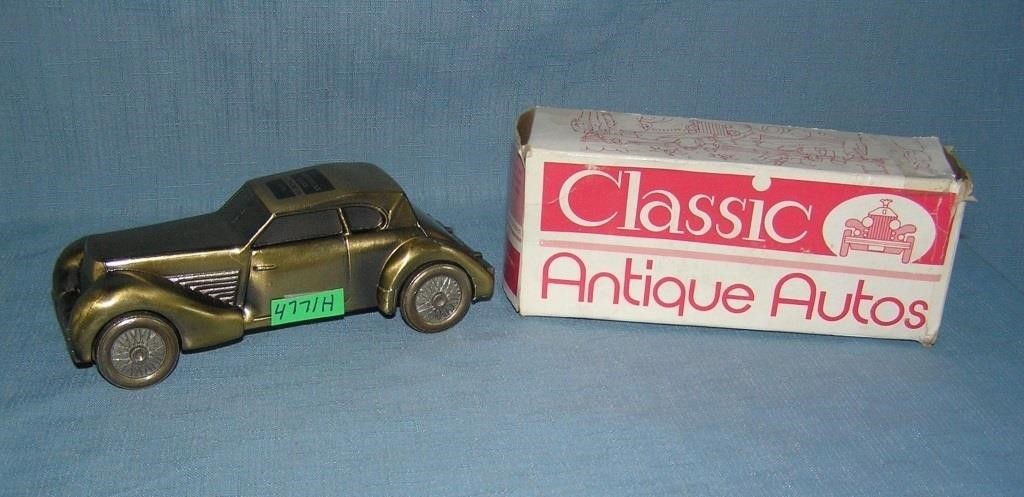 1936 Cord all cast metal car bank