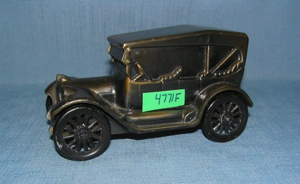 1914 Dodge all cast metal car bank