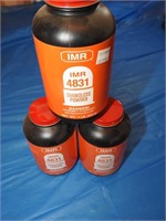 3 LBS IMR 4831 powder sealed