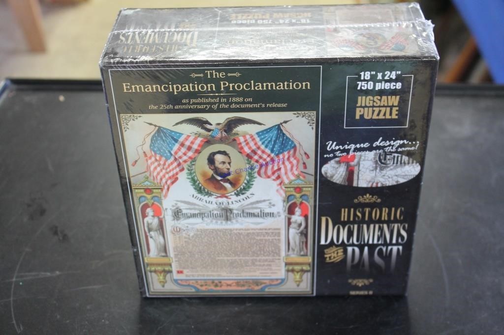 Emancipation Proclamation Puzzle NIB