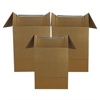 WF63  3 Pack Wardrobe Moving Boxes 24 x 24