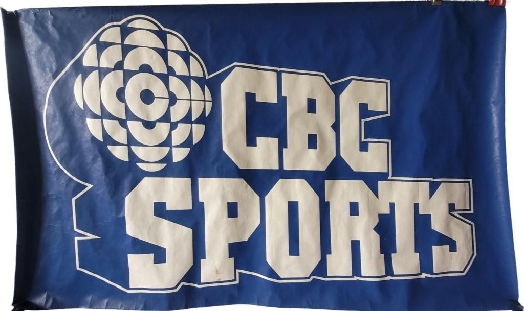 5' x 3' VINTAGE CBC SPORTS POSTER