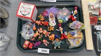Tray of kids toys