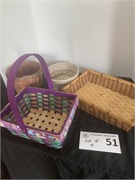 Baskets (Lot of 4)