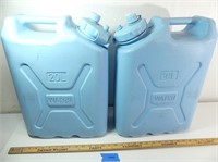 2 - 20 Liter Water Jugs (Heavy Duty)