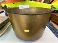 19th Century Brass Pail