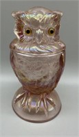 Imperial Lenox Carnival Glass Owl