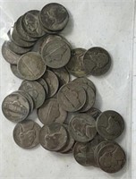 (40) WWII Silver Nickels