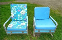 Pair of Mid Century Modern Patio Chairs