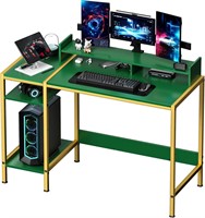 Gaming Computer Desk with Storage 47  Green